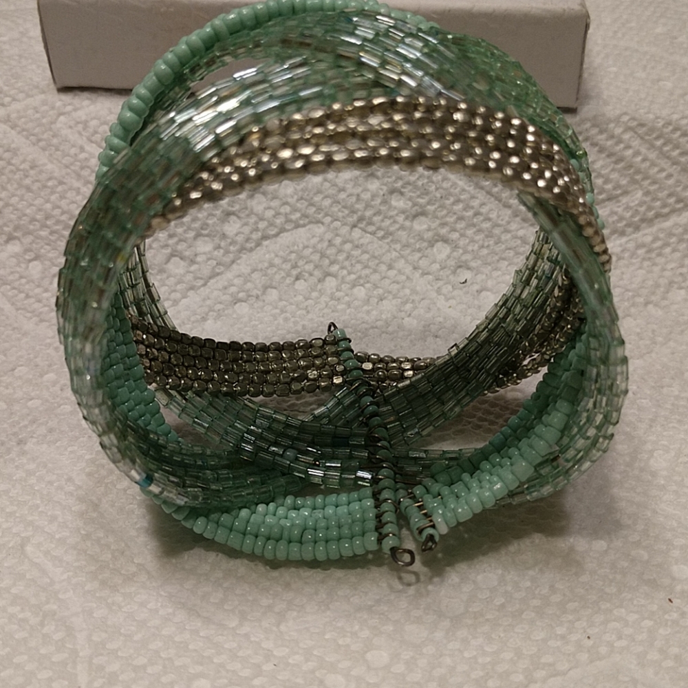 Bohemian Multi Layers Beaded Bracelet - image 3